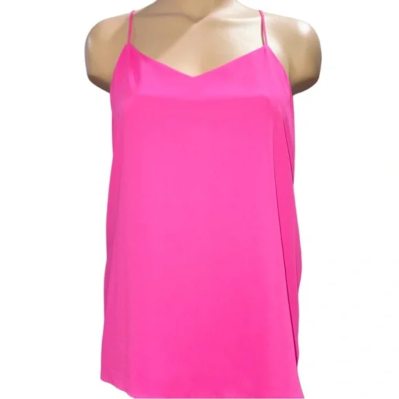 Express Women's Barcelona Reversible Camisole Tank Top Pink Orange Y2K Size M - Picture 6 of 13